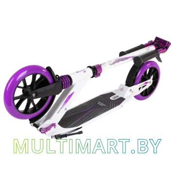 Самокат Tech Team City Scooter 2022 (белый/фиолетовый) картинка 6